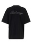 Black Cotton Oversize T-shirt
