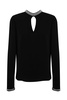 Blouse With Rhinestone Embroidery