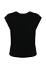 Cotton T-shirt With Lace Application