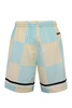 Checked Cotton Bermuda Shorts