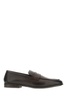 Dark Brown Leather Loafers