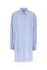 Maison Margiela Women Embroidered Poplin Oversize Shirt