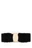 Salvatore Ferragamo Women Black Fabric Vara Hair Clip
