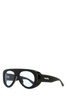 Bottega Veneta Women Black Acetate Osservatorio Sunglasses