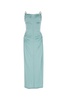 Bottega Veneta Women Sea Green Viscose Long Dress