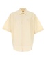 Ami Men Cream Poplin Shirt