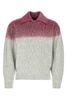Ader Error Men Two-Tone Stretch Acrylic Blend Sweater