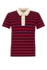 Valentino Garavani Men Embroidered Piquet Polo Shirt