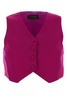 The Andamane Women Tyrian Purple Polyester Vest