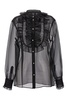 Dolce & Gabbana Women Plastron And Ruffle Shirt