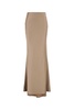 The Andamane Women Cappuccino Satin Skirt