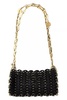 Rabanne Women '1969 Black Nano Bag' Shoulder Bag
