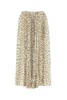Saint Laurent Women Printed Georgette Skirt