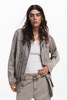 Women's Distressed denim blazer