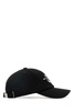 Black Cotton Baseball Cap
