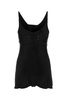 Maison Margiela Women Black Satin Jumpsuit