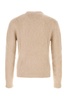 Ami Men Cappuccino Stretch Mohair Blend Sweater