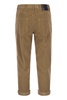 Dondup Koons - Multi-Striped Velvet Trousers With Jewelled Buttons
