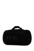 Black polyester travel bag