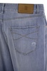 Brunello Cucinelli Five-Pocket Leisure Fit Trousers In Lightweight Old Denim With Rips