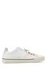 Maison Margiela Women White Leather And Canvas New Evolution Sneakers