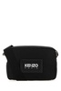 Kenzo Men Black Canvas Crossbody Bag