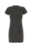 Charcoal cotton t-shirt mini dress