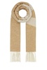 Camel wool blend Malo scarf