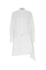 Jw Anderson Women White Poplin And Denim Dress