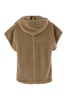 Max Mara Lanoso4 - Teddy Fabric Vest Cape