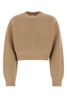 Bottega Veneta Women Beige Wool Blend Sweater