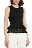 Mac Duggal Ruffle Hem Shirt