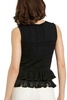 Mac Duggal Ruffle Hem Shirt