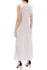 Sleeveless Maxi Dress In Polka