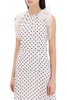 Sleeveless Maxi Dress In Polka