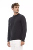 Alpha studio Black Wool Sweater