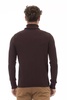 Alpha studio Brown Merino Wool Sweater