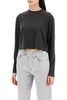 Agolde cropped long-sleeved mason t