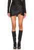 isoline skirt in black