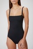 palma one-piece in black