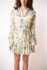 lyra dress in yellow