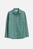 jo shirt in green stripes