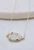mrs. parker necklace in white mojave copper turquoise