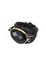 torrey ring in black onyx with black wrap