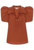 women's abigail top in sienna