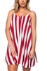 bonita crimson stripe in red/white