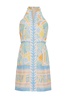 women's etta midi dress in abstract