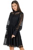 melvina lace mini dress long sleeve