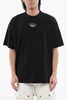 oversize-fit bandana embroidered t-shirt