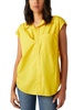 ruth sleeveless shirt in lemon